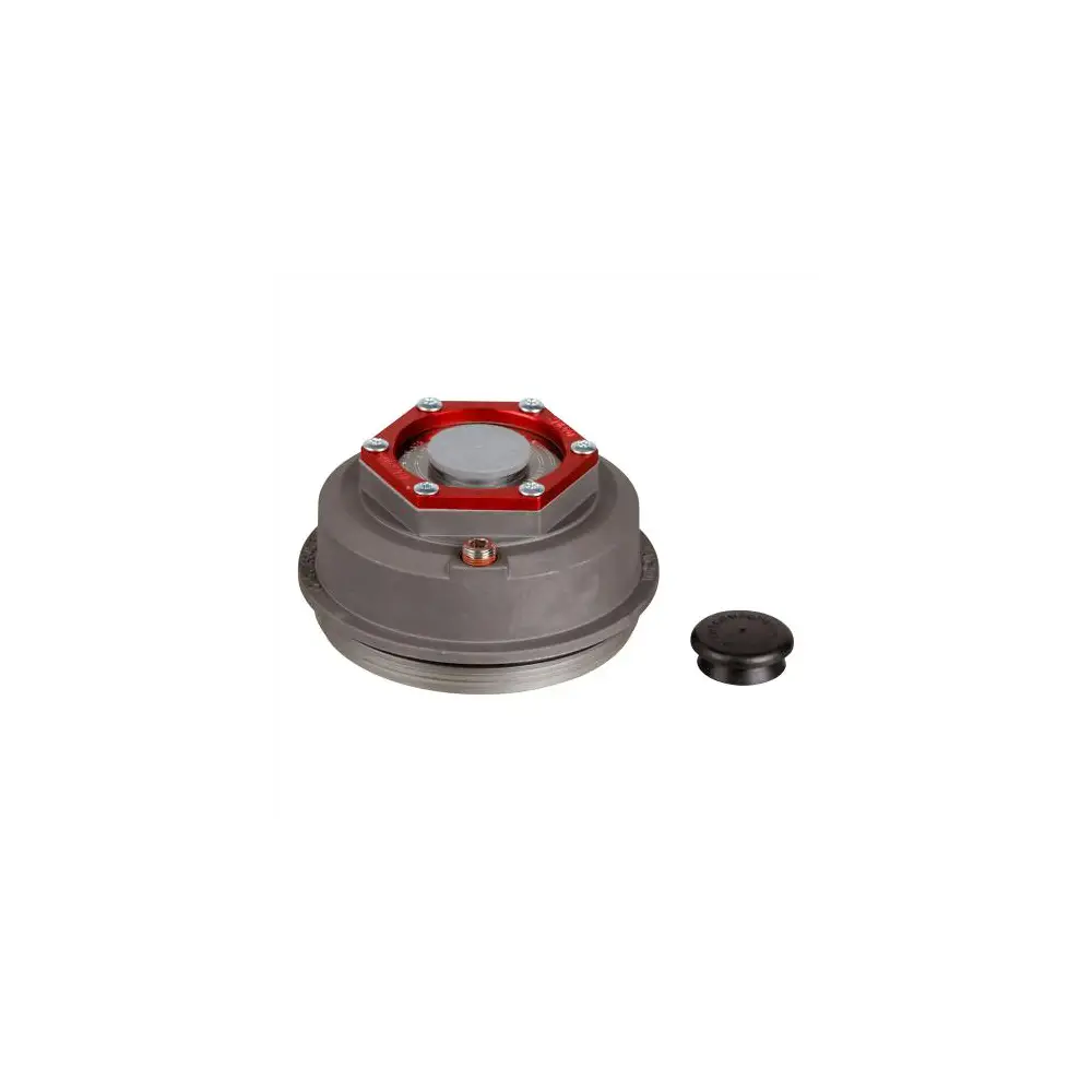 Trailer Axle Oil and Dust Cap with Set Screw - 10,000-16,000 lbs. Clear - LIP85373828